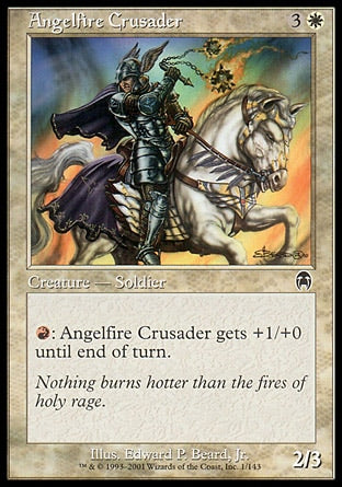 Cruzado de Angelfire / Angelfire Crusader - Magic: The Gathering - MoxLand