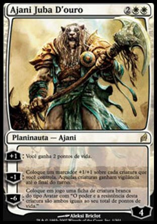 Ajani Juba D'ouro / Ajani Goldmane - Magic: The Gathering - MoxLand