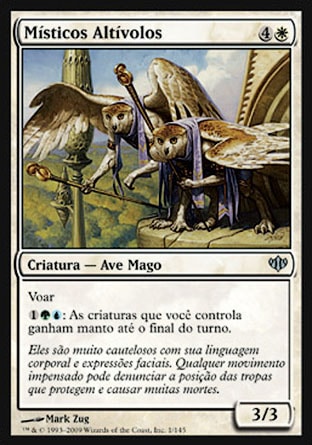 Místicos Altívolos / Aerie Mystics - Magic: The Gathering - MoxLand