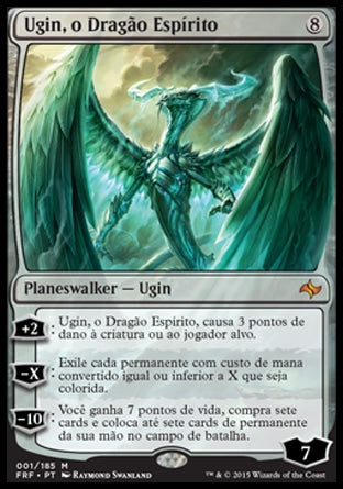 Ugin, o Dragão Espírito / Ugin, the Spirit Dragon - Magic: The Gathering - MoxLand