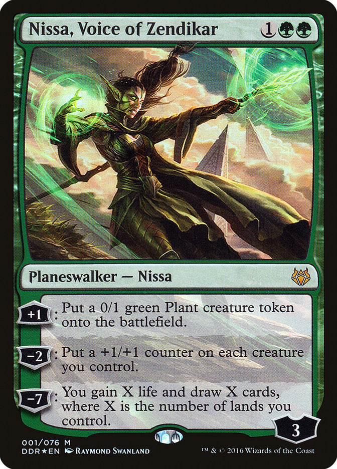 Nissa, Voz de Zendikar / Nissa, Voice of Zendikar - Magic: The Gathering - MoxLand