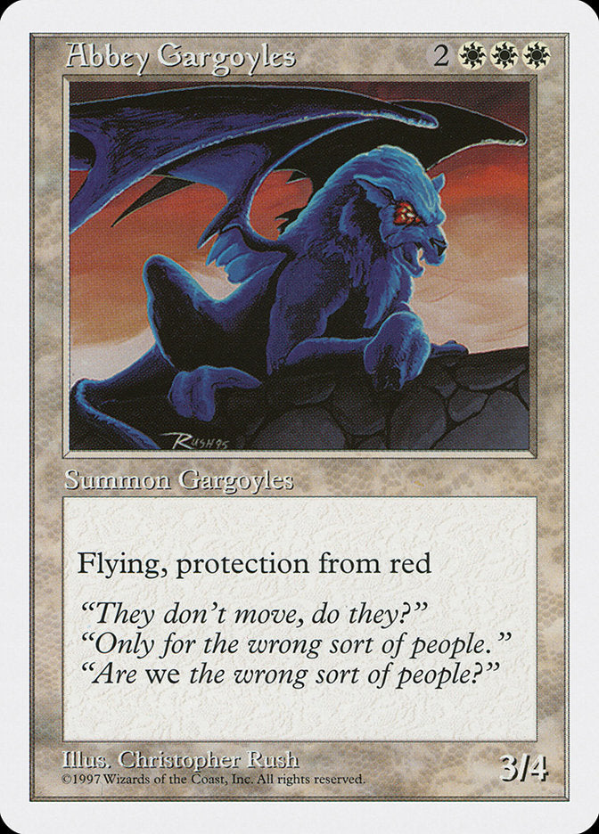 Gárgulas da Abadia / Abbey Gargoyles - Magic: The Gathering - MoxLand