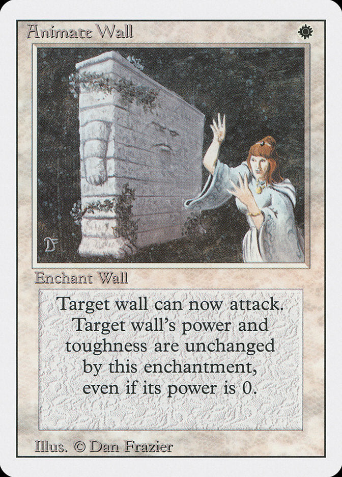 Animar Barreira / Animate Wall - Magic: The Gathering - MoxLand