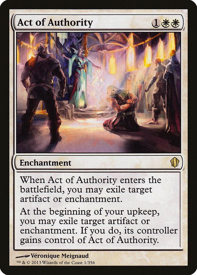 Act of Authority / Act of Authority - Magic: The Gathering - MoxLand