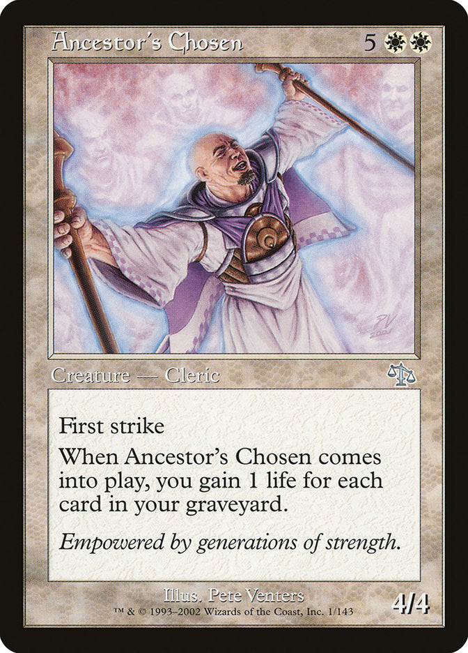 Eleito da Ancestral / Ancestor's Chosen - Magic: The Gathering - MoxLand