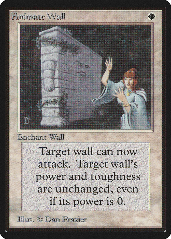 Animar Barreira / Animate Wall - Magic: The Gathering - MoxLand