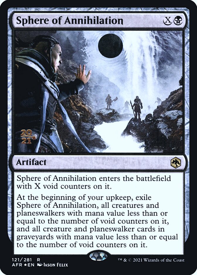 Esfera de Aniquilação / Sphere of Annihilation - Magic: The Gathering - MoxLand