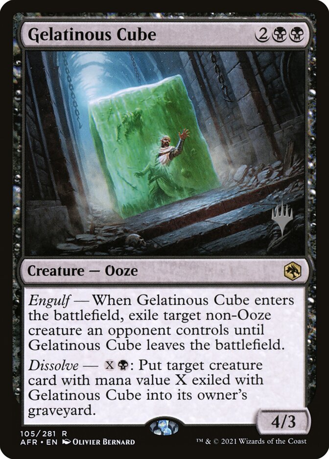 Cubo Gelatinoso / Gelatinous Cube - Magic: The Gathering - MoxLand