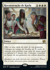 Reconstrução de Kayla / Kayla's Reconstruction - Magic: The Gathering - MoxLand