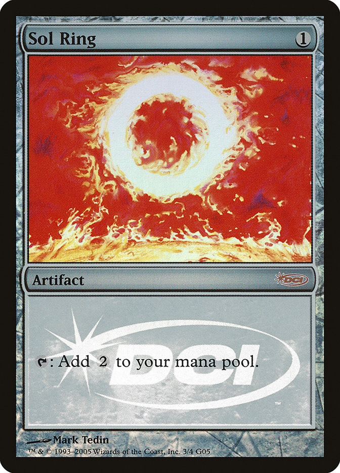 Anel Solar / Sol Ring - Magic: The Gathering - MoxLand