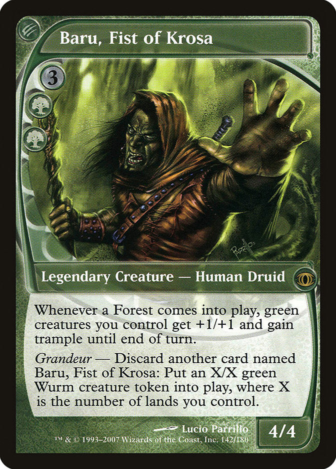 Baru, o Punho de Krosa / Baru, Fist of Krosa - Magic: The Gathering - MoxLand