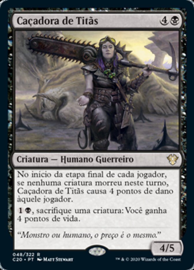 Caçadora de Titãs / Titan Hunter - Magic: The Gathering - MoxLand