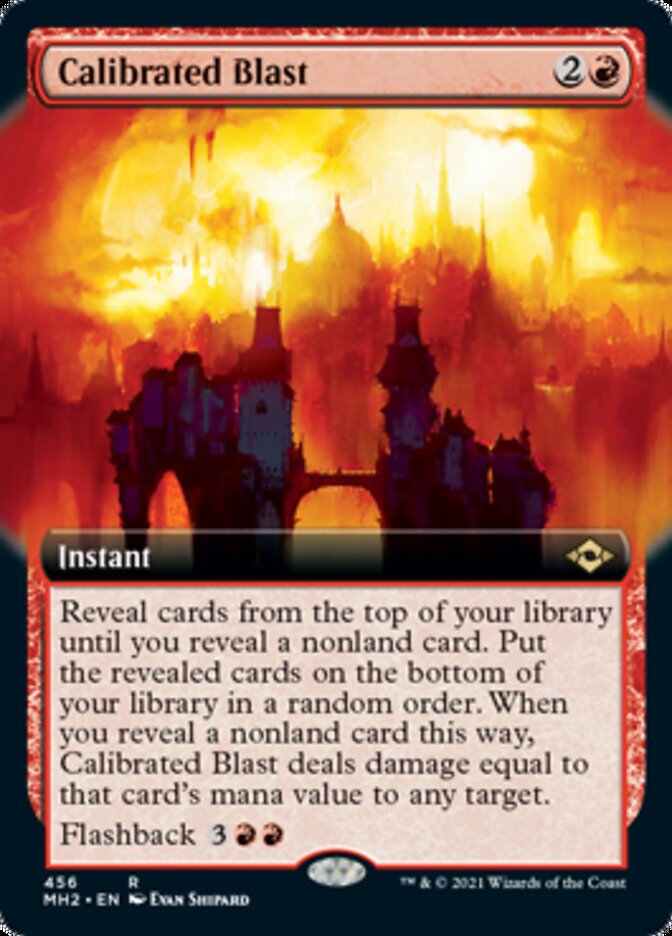 Explosão Calibrada / Calibrated Blast - Magic: The Gathering - MoxLand