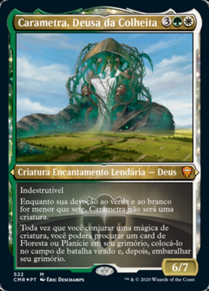 Carametra, Deusa da Colheita / Karametra, God of Harvests - Magic: The Gathering - MoxLand