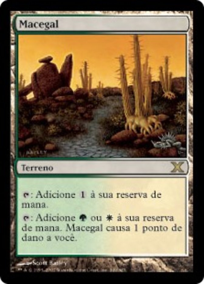 Macegal / Brushland - Magic: The Gathering - MoxLand