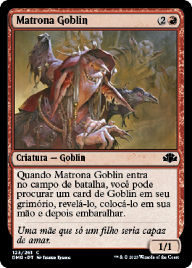 Matrona Goblin / Goblin Matron - Magic: The Gathering - MoxLand