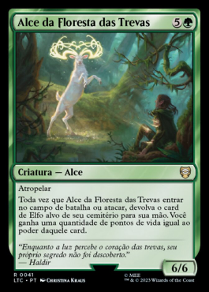 Alce da Floresta das Trevas / Mirkwood Elk - Magic: The Gathering - MoxLand