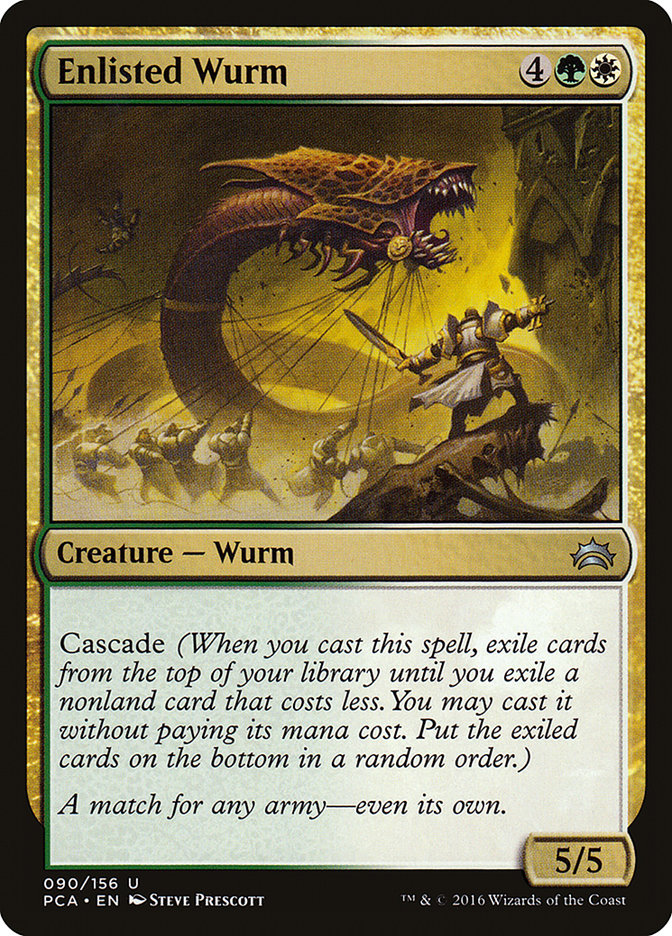 Vorme Recruta / Enlisted Wurm - Magic: The Gathering - MoxLand