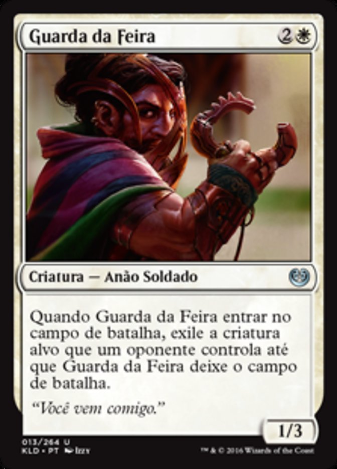 Guarda da Feira / Fairgrounds Warden - Magic: The Gathering - MoxLand