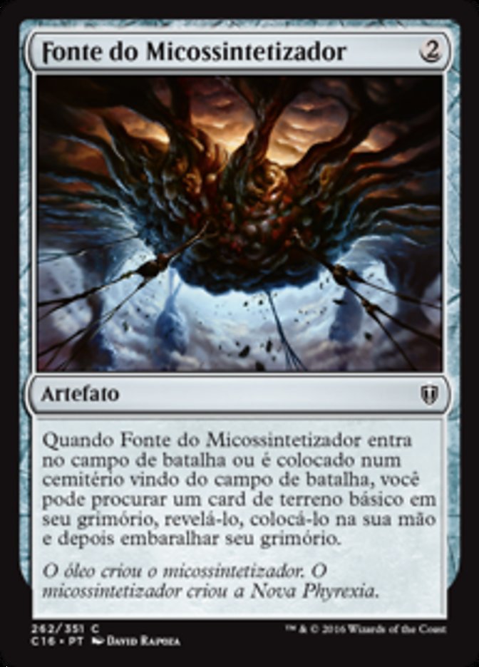 Fonte do Micossintetizador / Mycosynth Wellspring - Magic: The Gathering - MoxLand