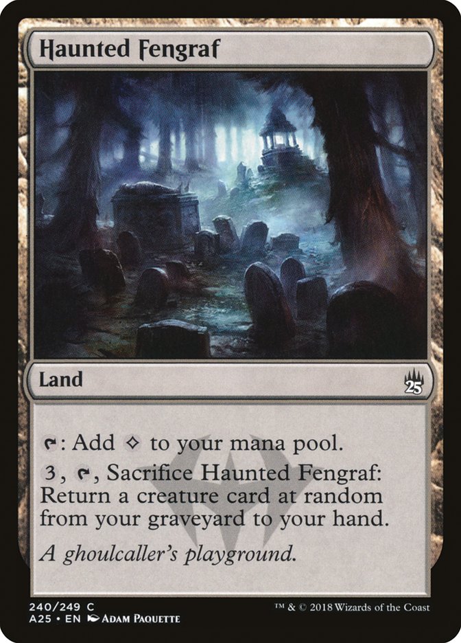 Cemitério Pantanoso Assombrado / Haunted Fengraf - Magic: The Gathering - MoxLand