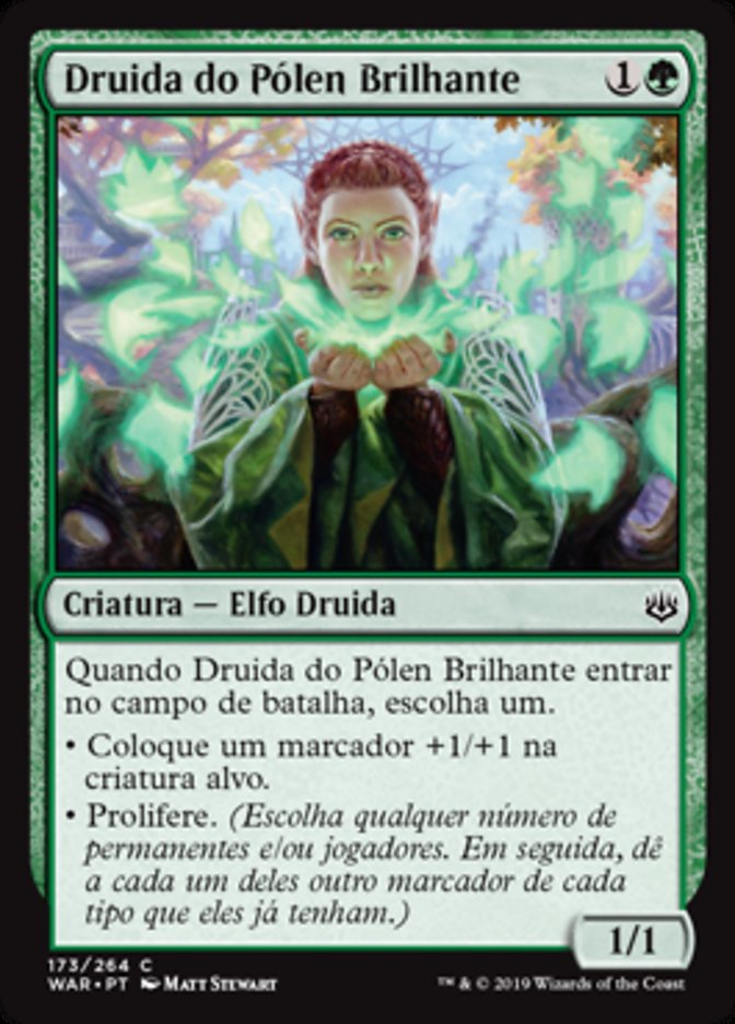 Druida do Pólen Brilhante / Pollenbright Druid - Magic: The Gathering - MoxLand