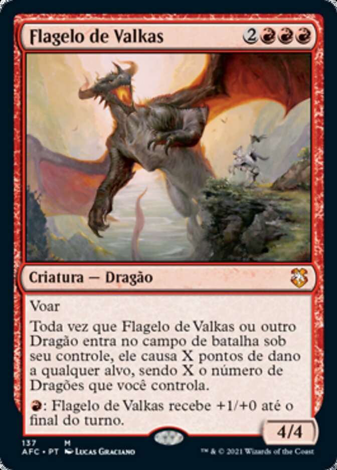 Flagelo de Valkas / Scourge of Valkas - Magic: The Gathering - MoxLand