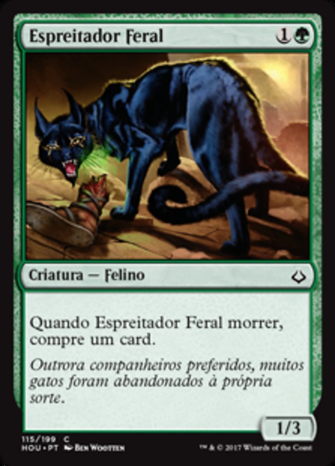 Espreitador Feral / Feral Prowler - Magic: The Gathering - MoxLand