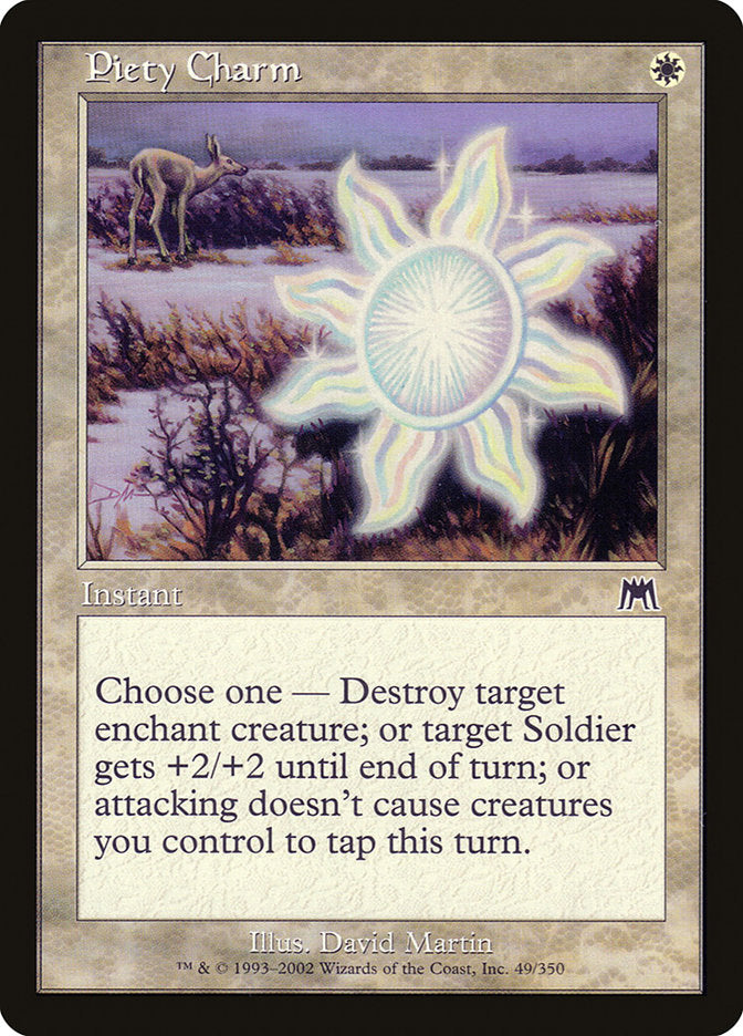 Medalhão da Piedade / Piety Charm - Magic: The Gathering - MoxLand
