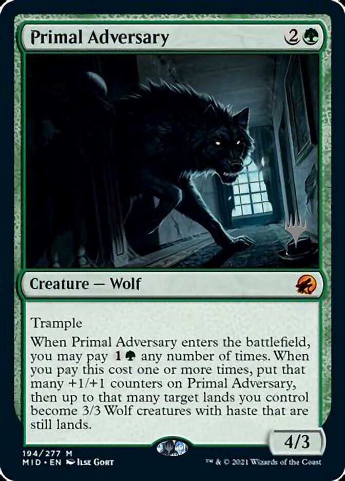 Adversário Primal / Primal Adversary - Magic: The Gathering - MoxLand