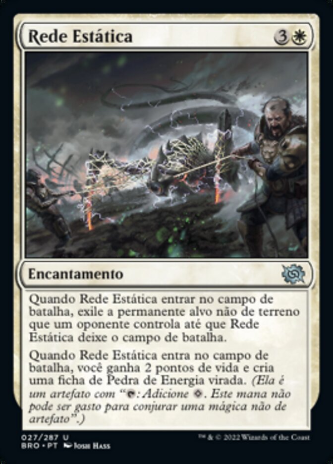 Rede Estática / Static Net - Magic: The Gathering - MoxLand