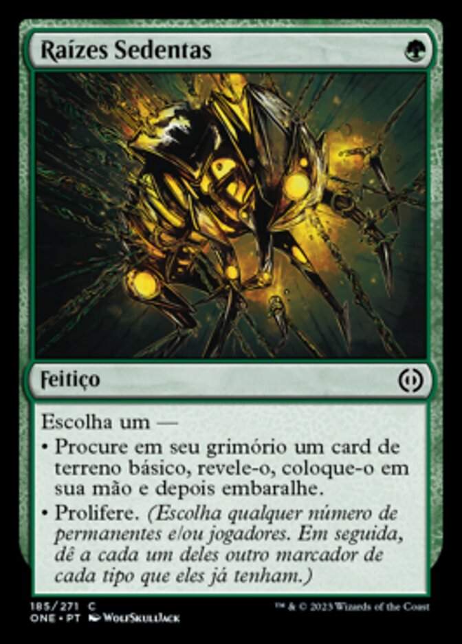 Raízes Sedentas / Thirsting Roots - Magic: The Gathering - MoxLand