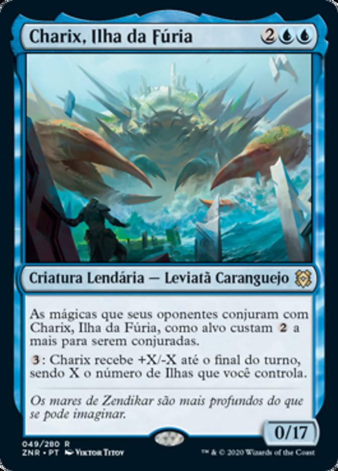 Charix, Ilha da Fúria / Charix, the Raging Isle - Magic: The Gathering - MoxLand