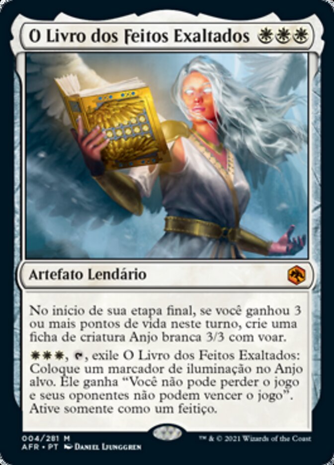 O Livro dos Feitos Exaltados / The Book of Exalted Deeds - Magic: The Gathering - MoxLand