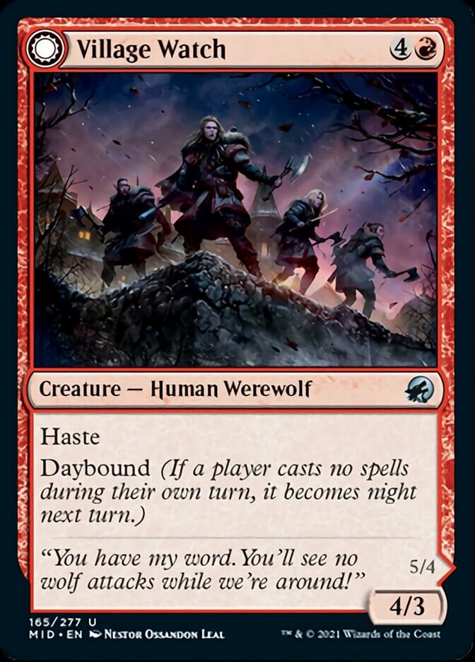 Vigias do Vilarejo / Village Watch - Magic: The Gathering - MoxLand