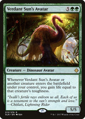 Avatar do Sol Verdejante / Verdant Sun's Avatar - Magic: The Gathering - MoxLand