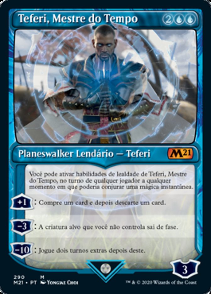 Teferi, Mestre do Tempo / Teferi, Master of Time - Magic: The Gathering - MoxLand