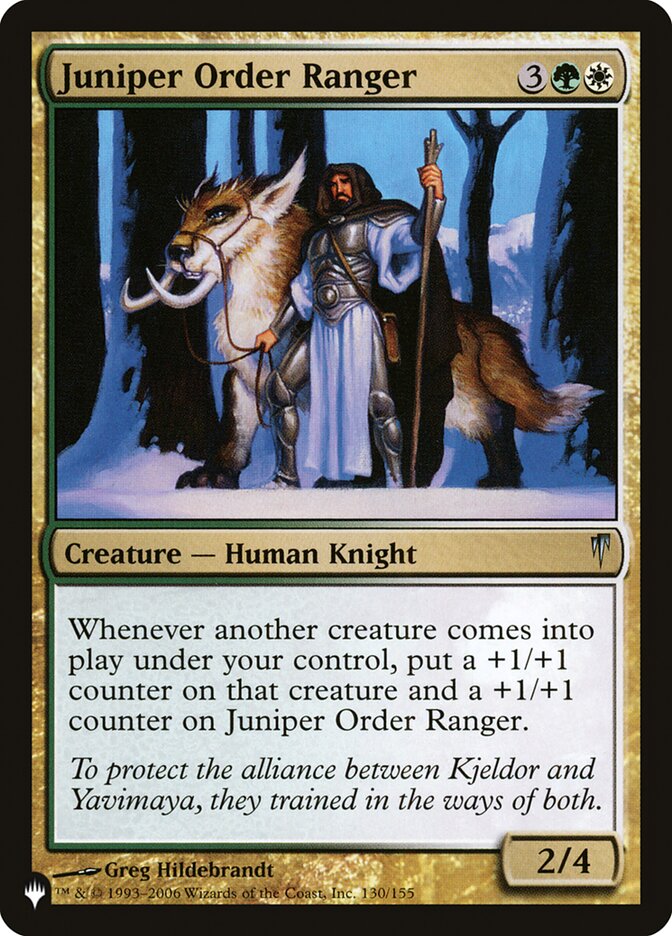 Patrulheiro da Ordem do Zimbro / Juniper Order Ranger - Magic: The Gathering - MoxLand