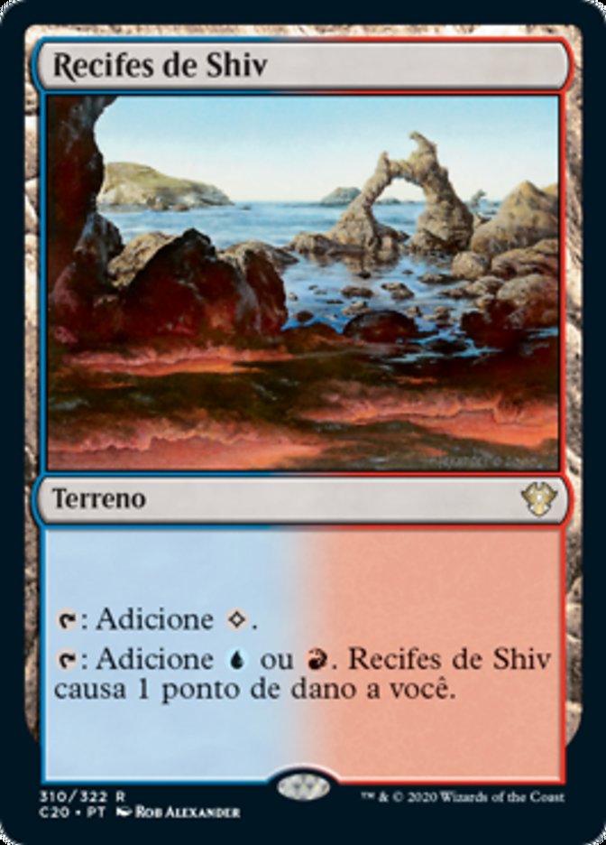 Recifes de Shiv / Shivan Reef - Magic: The Gathering - MoxLand