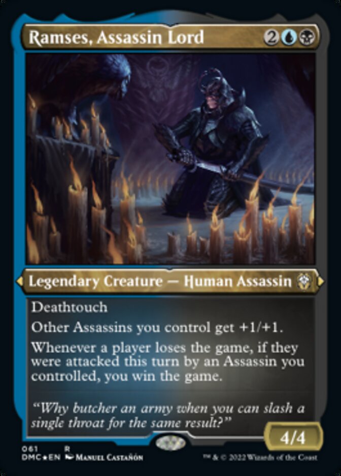 Ramses, Senhor Assassino / Ramses, Assassin Lord - Magic: The Gathering - MoxLand