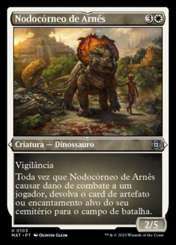 Nodocórneo de Arnês / Harnessed Snubhorn - Magic: The Gathering - MoxLand