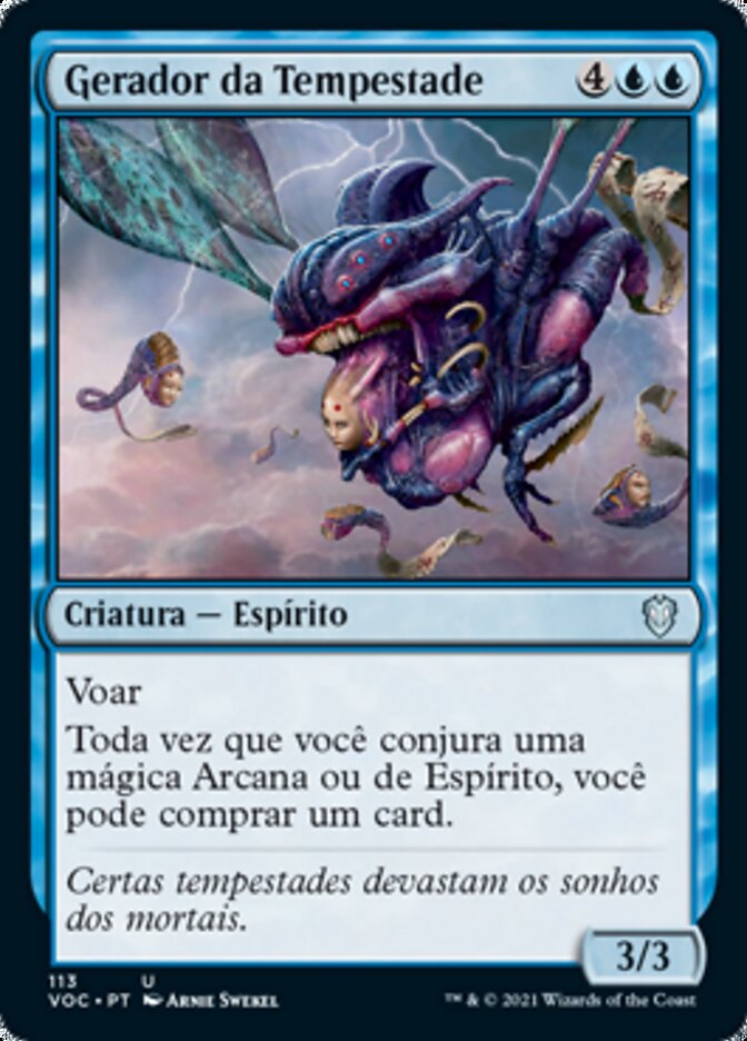 Gerador da Tempestade / Sire of the Storm - Magic: The Gathering - MoxLand