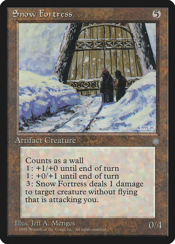 Fortaleza de Neve / Snow Fortress - Magic: The Gathering - MoxLand