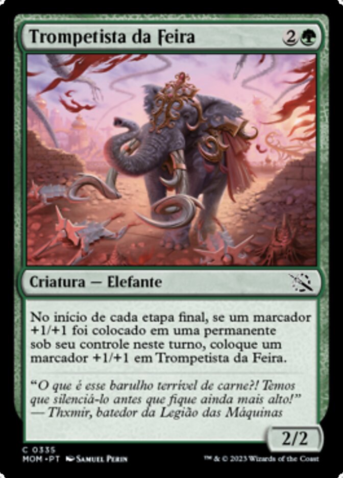 Trompetista da Feira / Fairgrounds Trumpeter - Magic: The Gathering - MoxLand