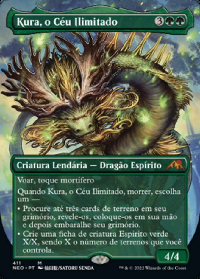 Kura, o Céu Ilimitado / Kura, the Boundless Sky - Magic: The Gathering - MoxLand