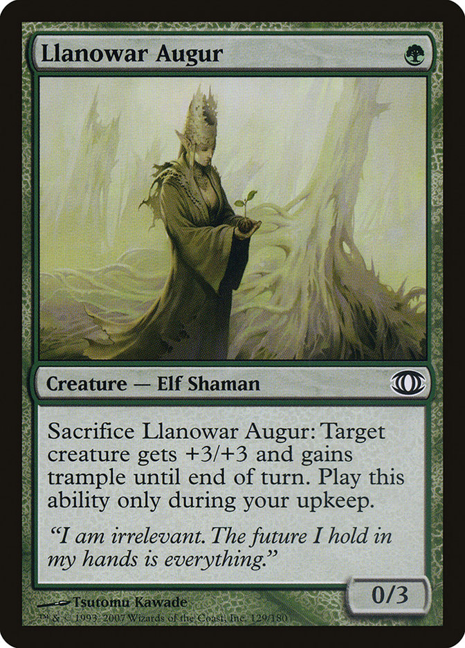 Auguratriz de Llanowar / Llanowar Augur - Magic: The Gathering - MoxLand