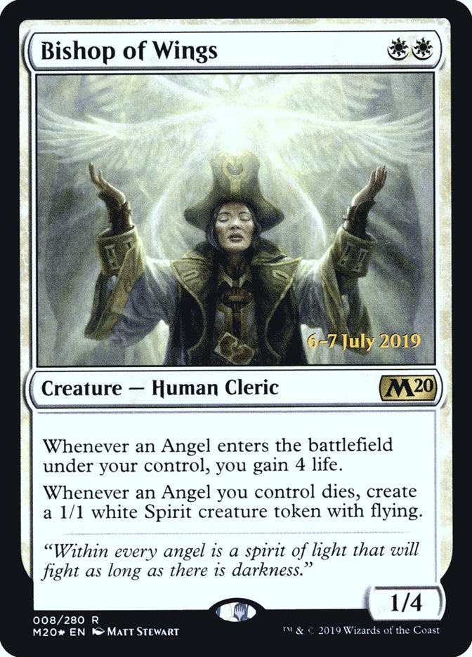 Bispa das Asas / Bishop of Wings - Magic: The Gathering - MoxLand