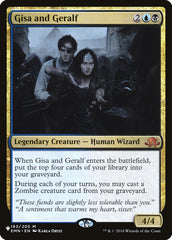 Gisa e Geralf / Gisa and Geralf - Magic: The Gathering - MoxLand