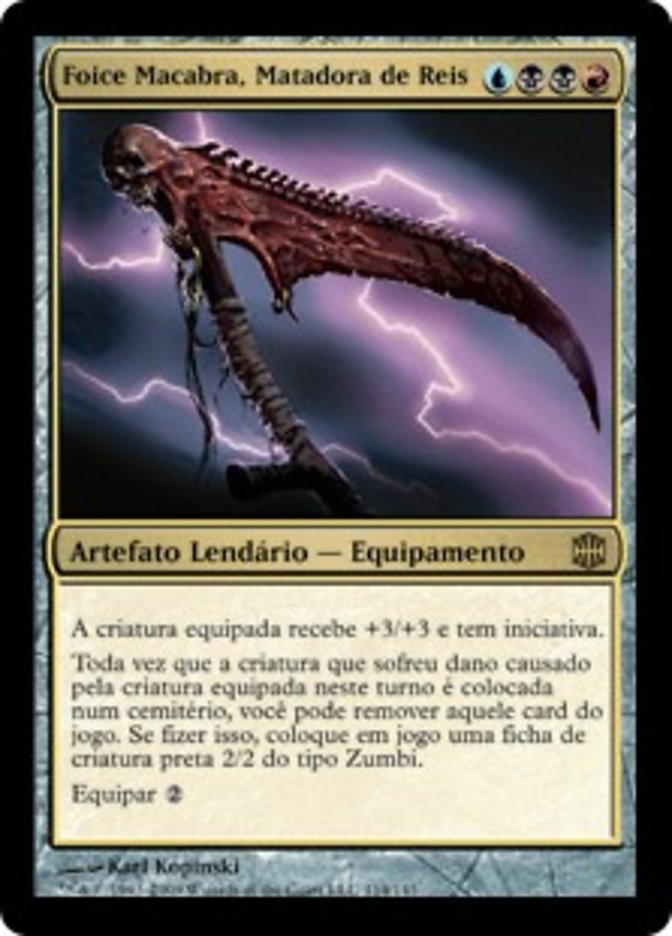 Foice Macabra, Matadora de Reis / Unscythe, Killer of Kings - Magic: The Gathering - MoxLand