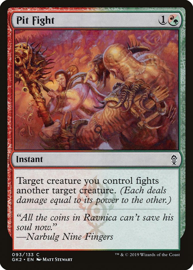 Briga de Rua / Pit Fight - Magic: The Gathering - MoxLand